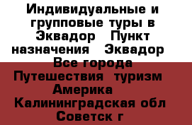 Индивидуальные и групповые туры в Эквадор › Пункт назначения ­ Эквадор - Все города Путешествия, туризм » Америка   . Калининградская обл.,Советск г.